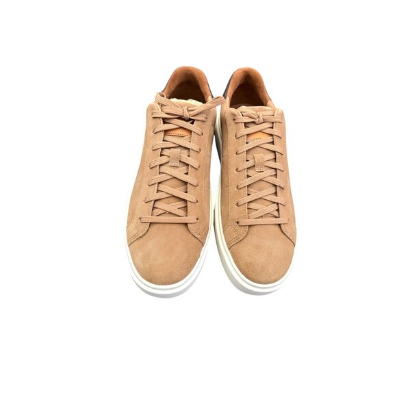 Allen Edmonds Men Oliver Sandstone Lace-Up Suede Sneakers  Size 8D NIB $325 - Picture 6 of 11